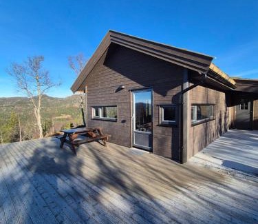 Kroderen House | Modern mountain cabin with panorama view