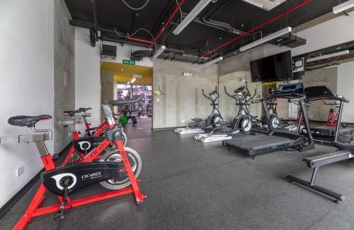 Curridabat Apartment | Modern Oasis iFreses, 18th floor! AC, TV and Pool