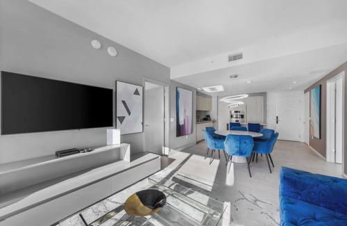 Hollywood South Central Beach Condo | ★ Modern Panoramic Escape With Stunning Ocean Views & Steps From the Beach