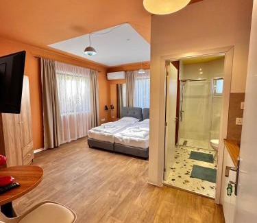 Limassol Apartment | Modern Studio 2 private Kitchenette and Bathroom