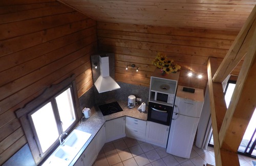 Saissac Ski Chalet | Modern wooden chalet with heated swimming pool, jacuzzi, spa and sauna