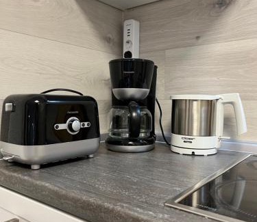 Rotensol Apartment | Moderne, helle Terrassenwohnung im Kurort