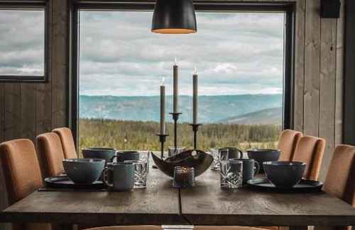 Vikberget House | Moderne hytte, tett på naturen