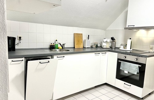 Gauernitz Apartment | Modernes Apartment mit Blick zur Elbe