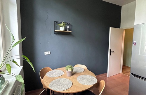 Magdeburg Apartment | Modernes-apartment mit Sky/Parken/Grill Terrasse/2 Schlafzimmer/