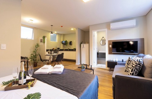 Santos Apartment | Moderno no Gonzaga - Vila Belmiro