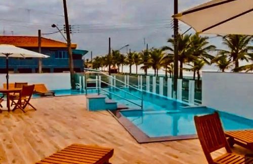 Mongagua Apartment | Mongaguá com vista para o Mar pé na areia