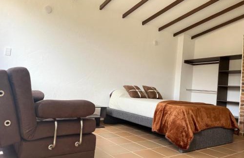 Tibasosa Apartment | Monoambiente con Vista - La Violeta