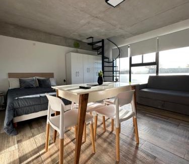 Pinamar Apartment | Monoambiente vista lateral en Pinamar