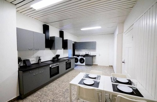 Gulzow Apartment | Monteurwohnung in Gülzow für bis zu 7 Personen mit WLAN, Parkplatz & Gemeinschaftsküche - RZ02