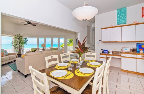 Rum Point Villa | Moon Glow DREAMY 2BR OCEANFRONT VILLA WITH PRIVATE BEACH, Kayak, Snorkeling