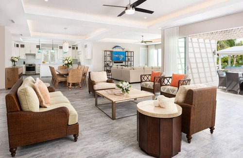 Leeward Settlement Villa | Moringa 5 BR Villa - Canal Front