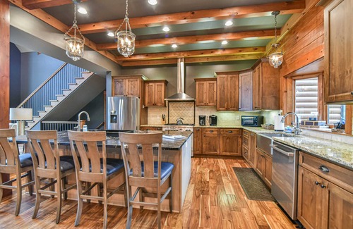 Black Mountain House | Mountain Falls Lodge 6/5 Log Home Gated Preserve
