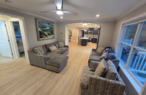 Manset House | Mountain view home - views of Acadia mountains and harbor on the edge of town