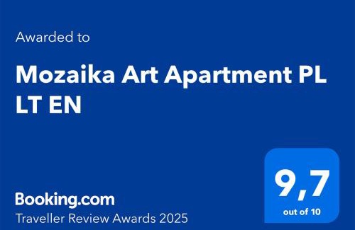 Suwalki Apartment | Mozaika Art Apartment PL LT EN