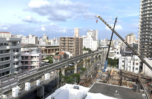 Makishi Apartment | Mr.KINJO Miki24 in front of Makishi Station