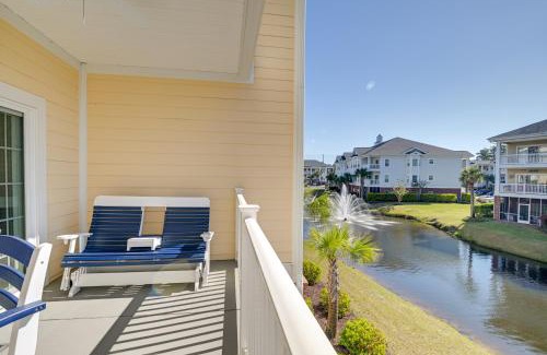 Garden City Apartment | Murrells Inlet Golf Resort Condo 1 Mile to Beach!
