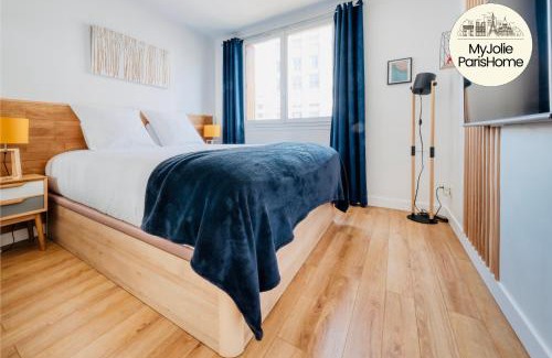 Quartier de Javel Apartment | MyJolieParisHome - King size bed, Balcony, 2 Parking