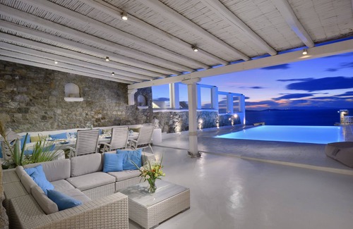 Agios Ioannis Villa | MYKONOS CALYPSO SUNSET LUXURY VILLA POOL-HOT TUB