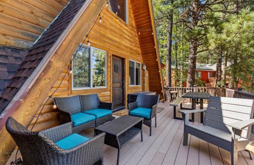 Kachina Village House | Nakai Trail 4-br A-frame Firepit Game Rm Sauna