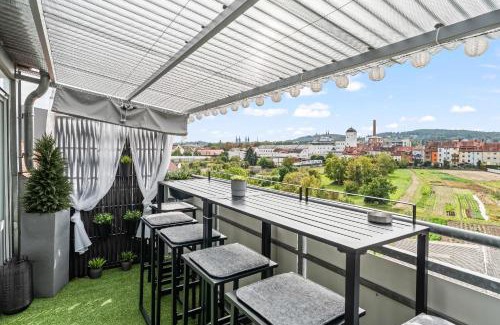 Bamberg Apartment | NAMASTÉ Homes - Ferienwohnung mit Balkon - Garage