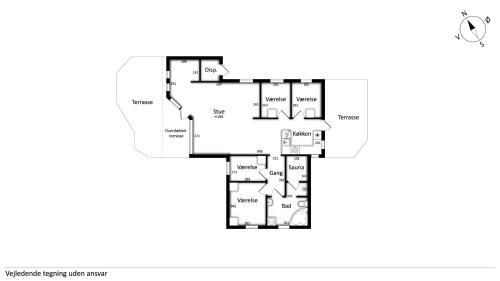 Store Kongsmark House | Near Beach Center, Quiet And Secluded Lot