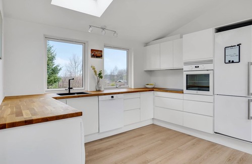 Togeholt House | Near Bønsvig beach, this cozy and modern cottage with a beautiful terrace welcomes you.