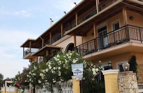 Ag. Georgios Apartment | 'Nefeli Apartment 1st Floor' with Sea View, Garden & Wi-Fi