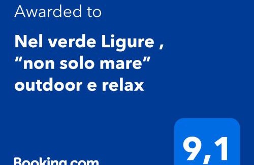 Calice Ligure Apartment | Nel verde Ligure , “non solo mare” outdoor e relax