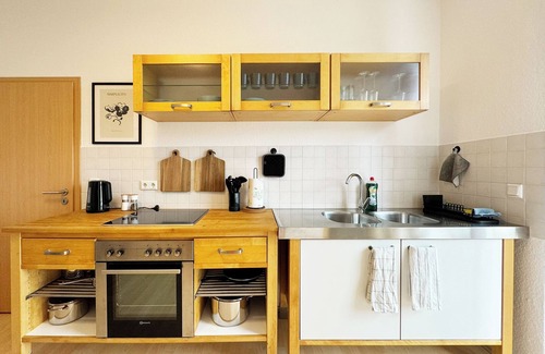 Schonebeck Apartment | NEU: Morgensonne: 55m² 2-Zimmer Wohnung in Schönebeck für bis zu 4 Gäste