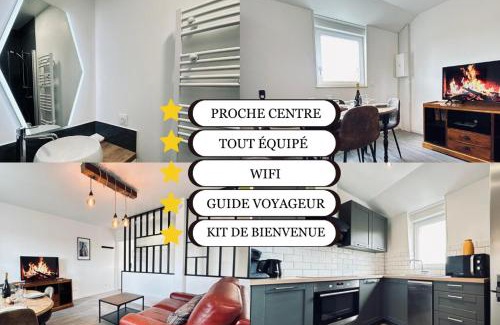 Reims Apartment | Neufchâtel T3 cocooning tout équipé proche centre