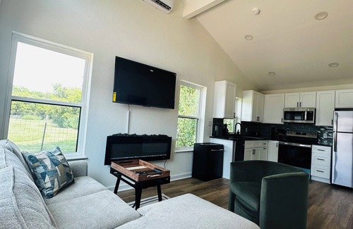 Crowley House | New 1B1B on 3 acres in Crowley, TX. Suburban tranquility, urban accessibility.