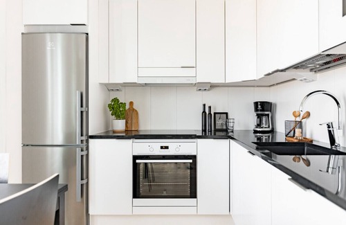 Tampere Apartment | New 1BR Apt with Sauna, Balcony & 11th Floor Views