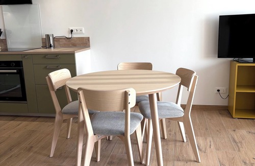 Jullouville-les-Pins Apartment | New 2-bedroom apartment 250 m from the beach, in the heart of Jullouville