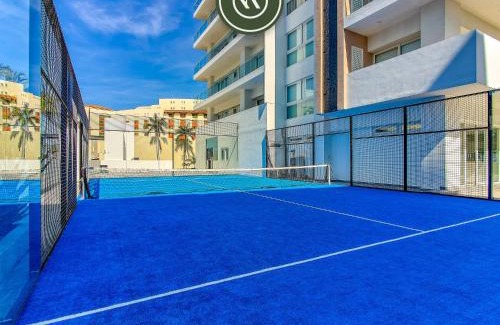 Nuevo Vallarta Apartment | New 2 BR Condo One Street From Beach - Pool - Gym