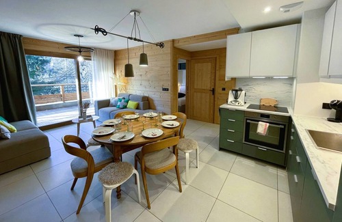 Saint-Sorlin-d'Arves Apartment | New 8-person flat in the heart of the village
