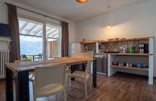 Tignale Apartment | New apartment in small reality with large terrace overlooking Lake Garda/Monti