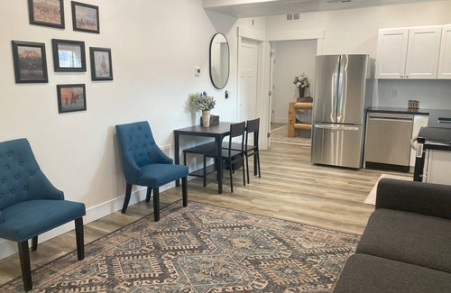 Lava Hot Springs Apartment | New, Beautiful, and Clean! One bedroom, one bath with 500 square feet of space!