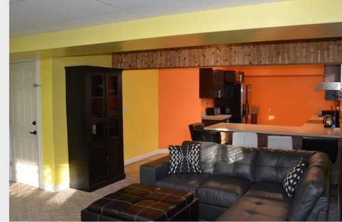 Lacombe Apartment | New! Bright and Spacious Walkout Private Suite