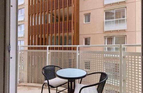 Gibraltar Apartment | NEW Central Escape with Pool Access for Family of 4