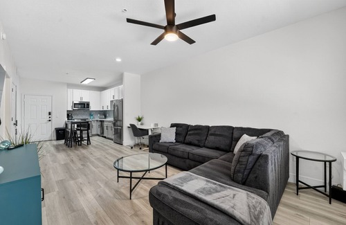 Glendale Sports and Entertainment District Apartment | NEW! Chic 1BR at Westgate | Pool, Gym & Stadium Fun