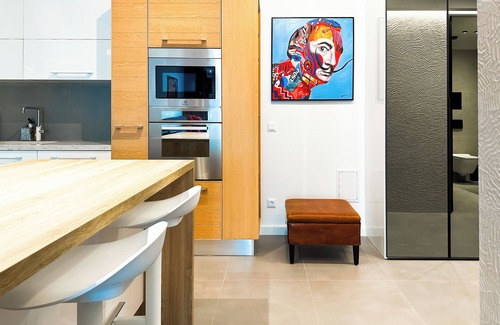 Vitosha District Condo | New Designer Apt | Gated Parking, EV Charger, Patio