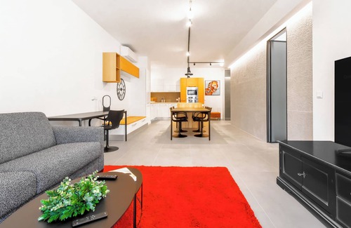 Vitosha District Condo | New Designer Apt | Gated Parking, EV Charger, Patio