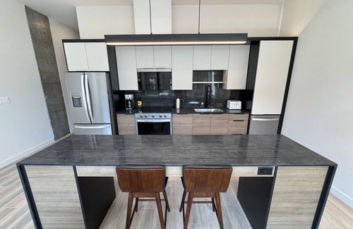 Downtown Halifax Apartment | NEW Executive Mid-Century Modern 2B/2B
