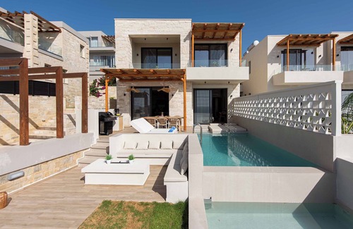 Limeniskos Villa | New Falasarna Luxury Villas I Free car & two pools