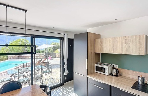 Santa-Reparata-di-Balagna House | NEW HOUSE WITH HEATED POOL VIEW ON THE BARAGE and Ile Rousse