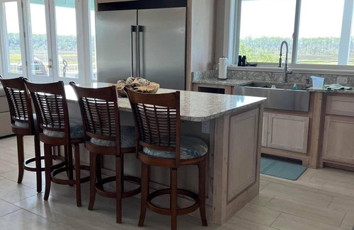 Steinhatchee House | New Home with Stunning Views of The Gulf of America & Porpoise Creek