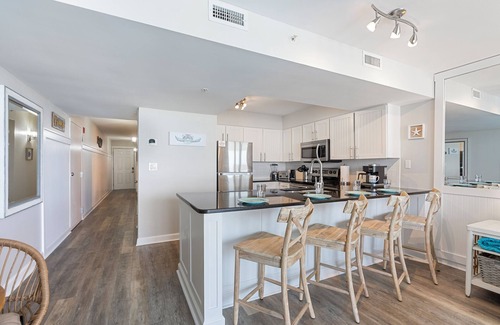 Destin Condo | NEW Listing! BEACH FRONT with Amazing Ocean & Pool Views! 1st floor easy access!