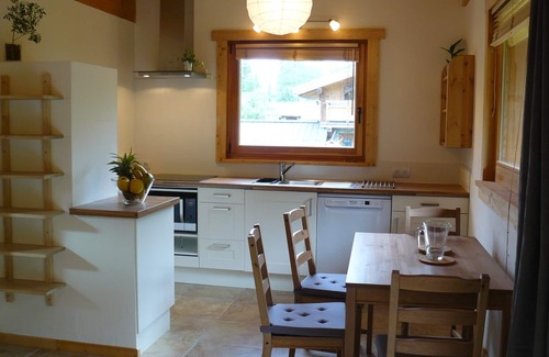 Les Bossons Ski Chalet | new semi-detached chalet, quiet and comfortable. With 2 bedrooms and 2 bathrooms.