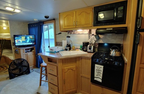 New Smyrna Beach House | New Smyrna Rv Bunkhouse Pool Private Family RV